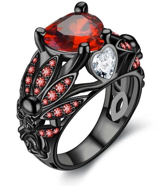 Bague Style Gothique (Acier)