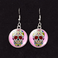 Thumbnail for Boucles d'Oreilles Crâne Mexicain