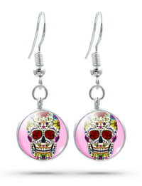 Thumbnail for Boucles d'Oreilles Crâne Mexicain