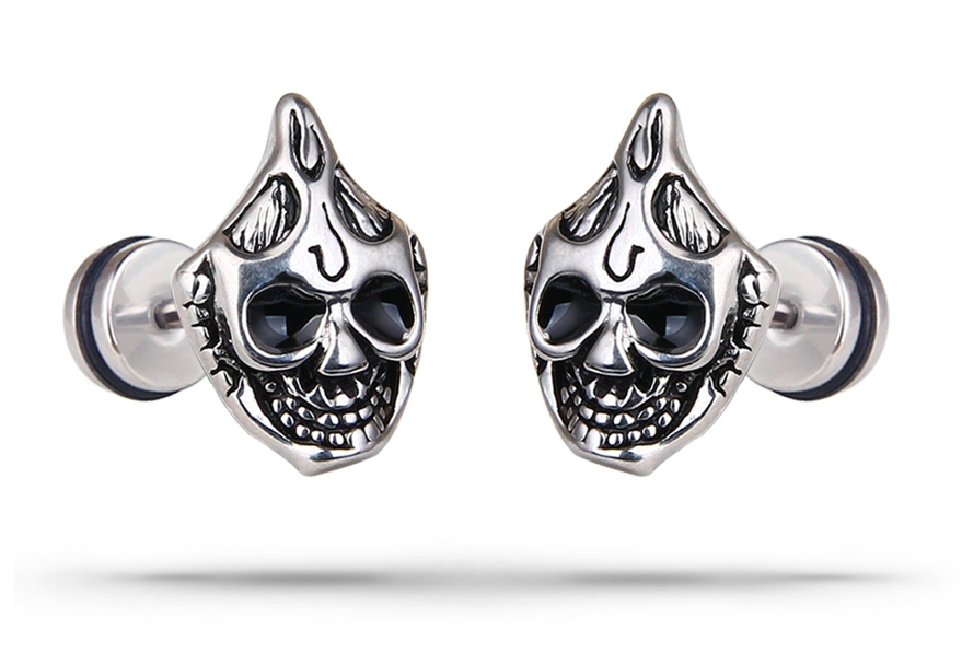 Boucles d'Oreilles Biker