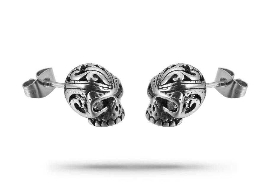 Boucles d'Oreilles Crâne Diable