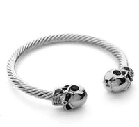 Thumbnail for Bracelet Câble Crâne (Acier)