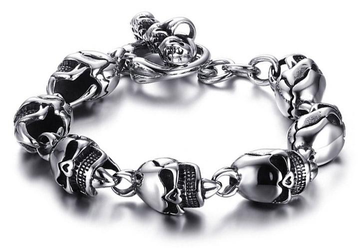 Bracelet Rock Homme (Acier)