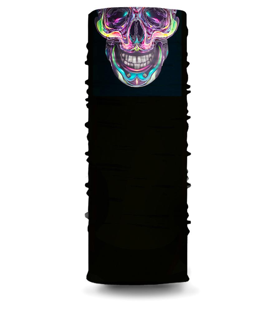 Cache-Cou Tête de Mort <br/> Multicolore