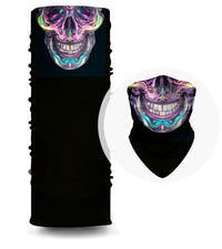 Thumbnail for Cache-Cou Tête de Mort <br/> Multicolore