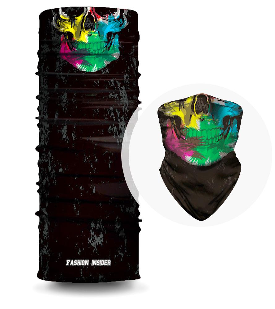 Cache-Cou Crâne Multicolore