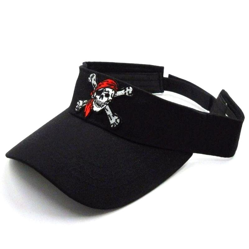 Casquette Visière Noire Macabre