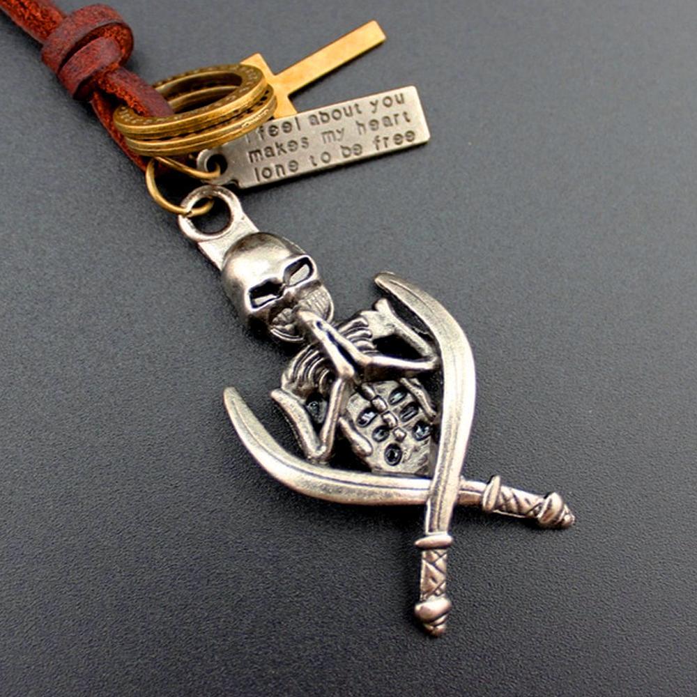 Collier Pirate (Cuir)