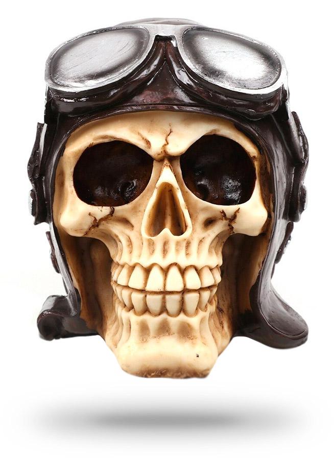 Crâne Aviateur Déco