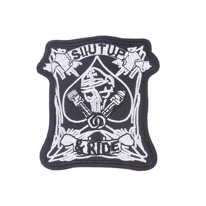 Écusson Motard <br/>Tête de Mort