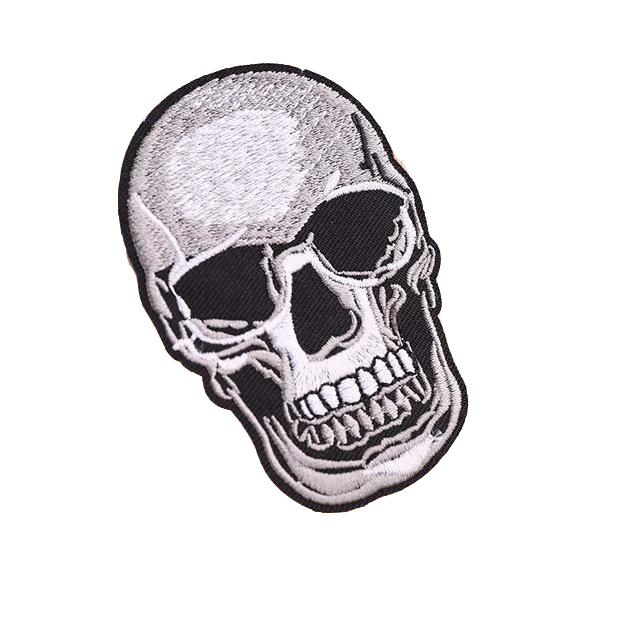 Écusson Tête de Mort Moderne