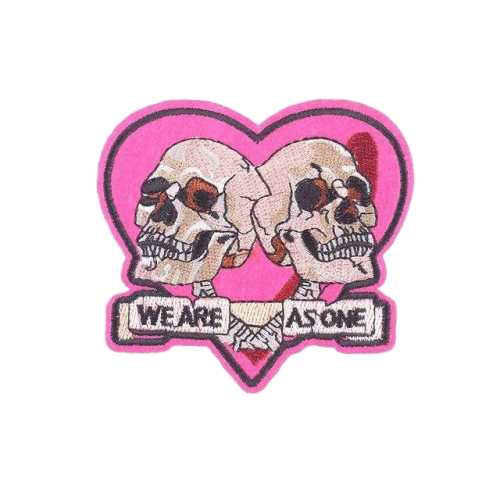 Écusson Tête de Mort <br/>Love