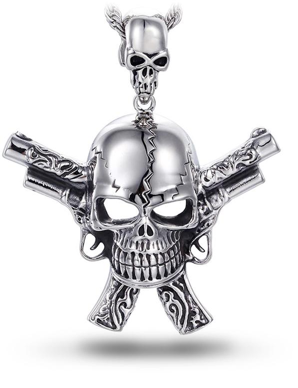 Pendentif Gun (Acier)