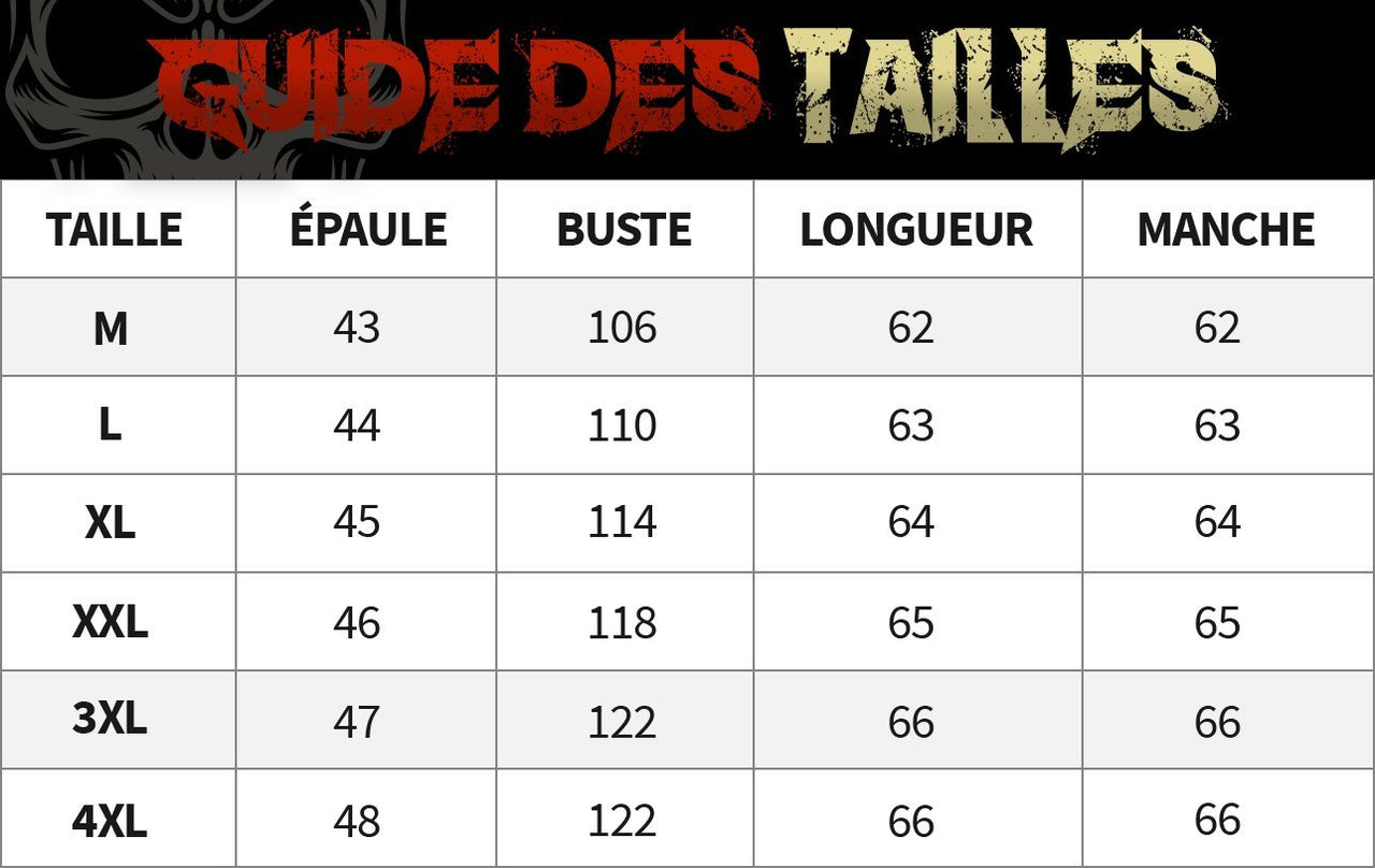 Blouson Moto Skull (Cuir)