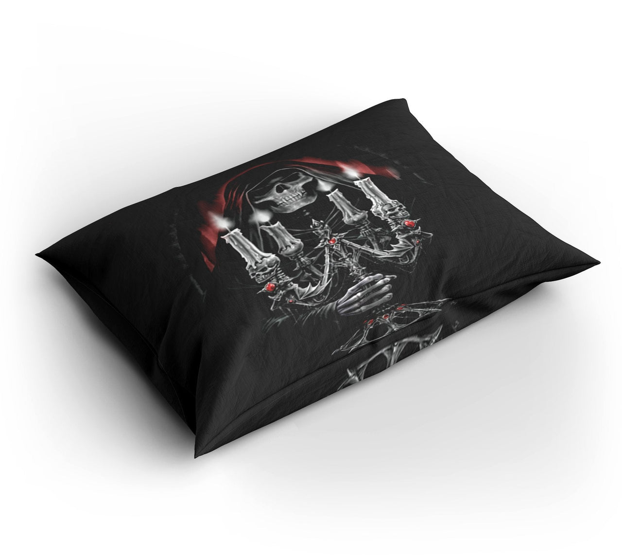 Housse de Couette Faucheuse Noire