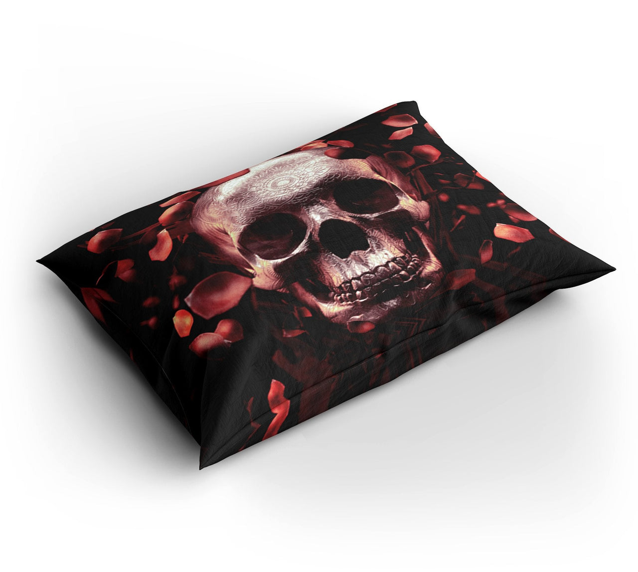 Housse de Couette Tête de Mort Romantique