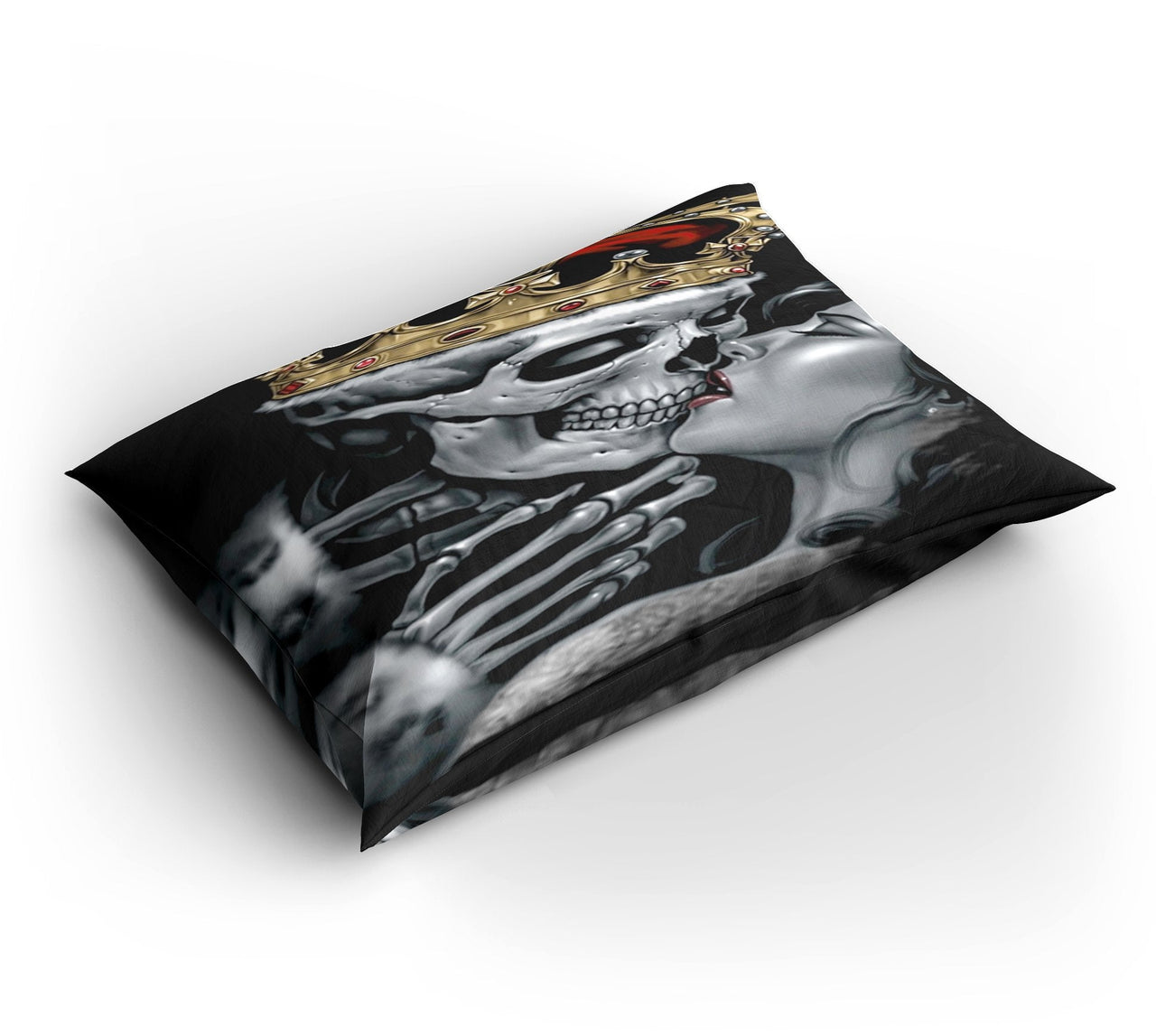 Housse de Couette Tête de Mort Couronne