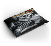 Thumbnail for Housse de Couette Tête de Mort Couronne