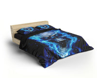 Thumbnail for Housse de Couette Tête de Mort Démon