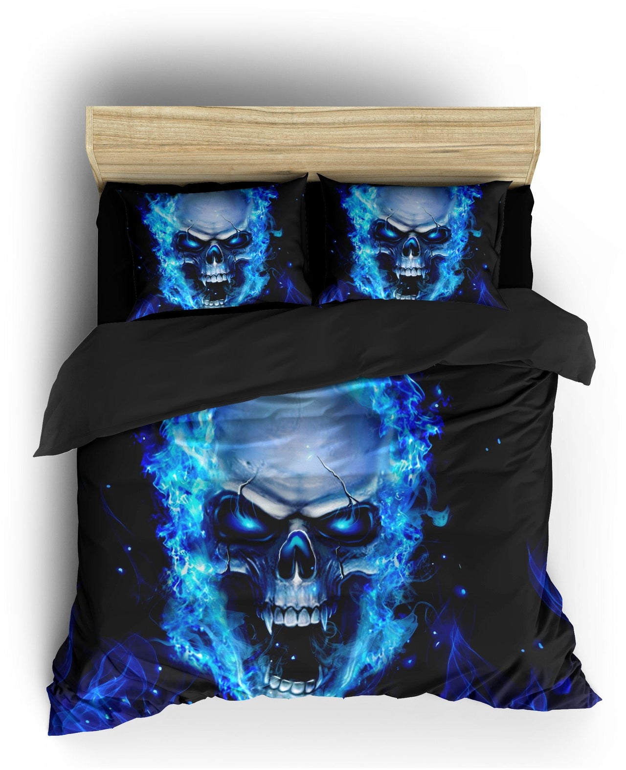 Housse de Couette Tête de Mort Démon