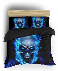 Thumbnail for Housse de Couette Tête de Mort Démon