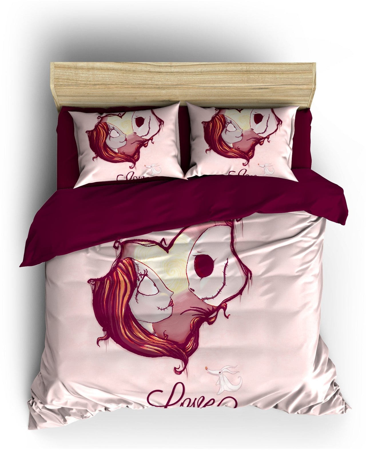 Housse de Couette Tête de Mort Couple