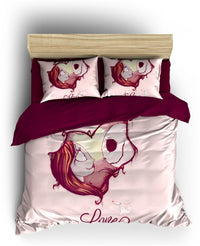 Thumbnail for Housse de Couette Tête de Mort Couple