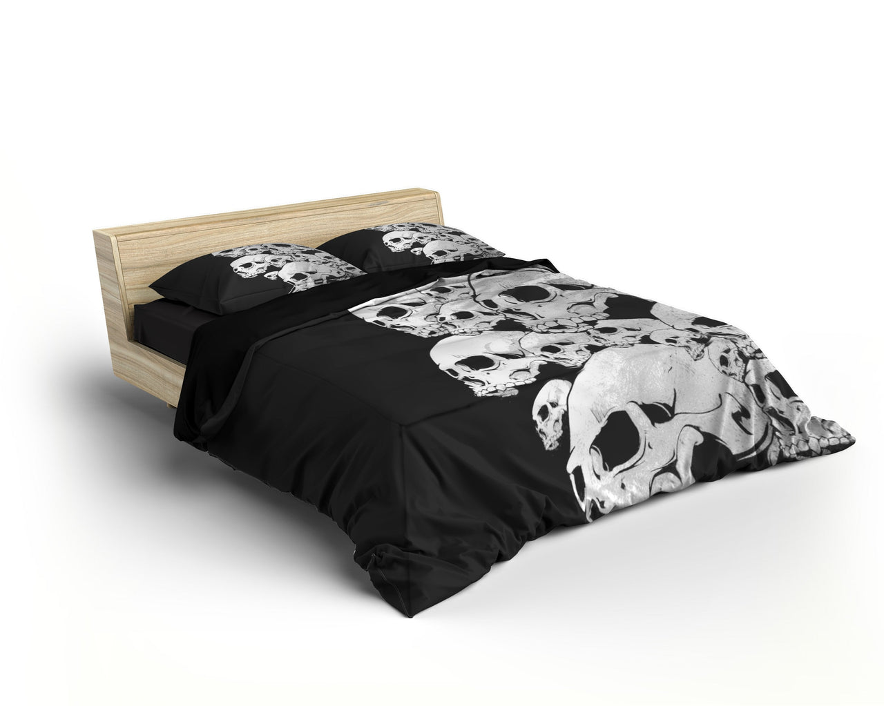 Housse de Couette Tête de Mort Biker