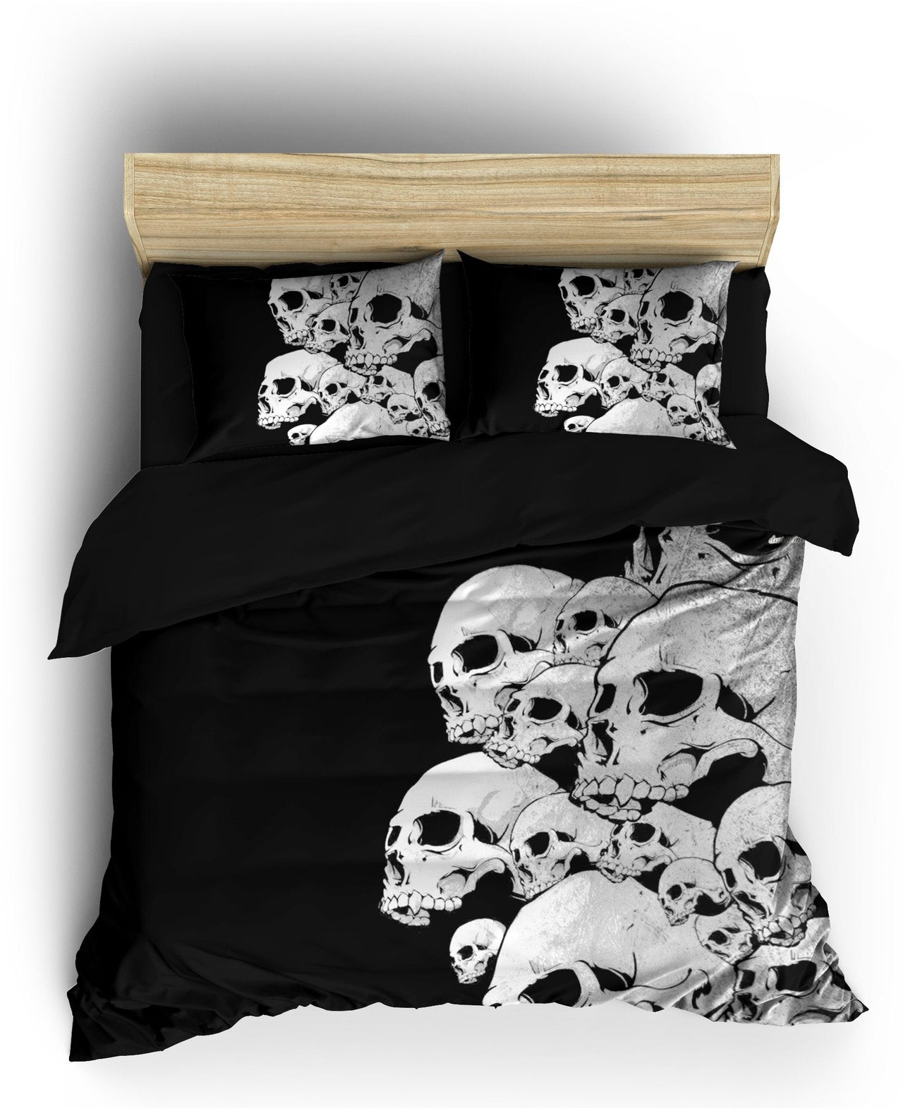 Housse de Couette Tête de Mort Biker