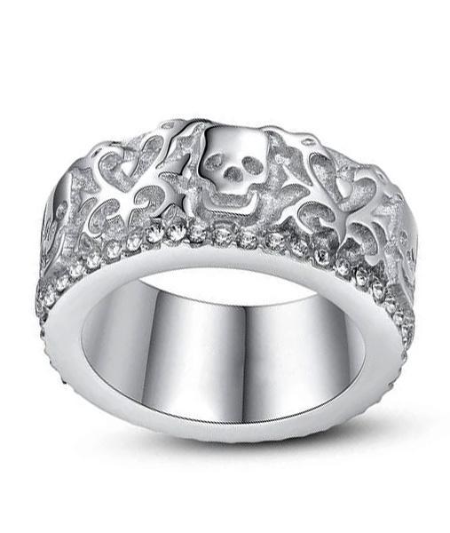 Bague Rock Femme (Acier)