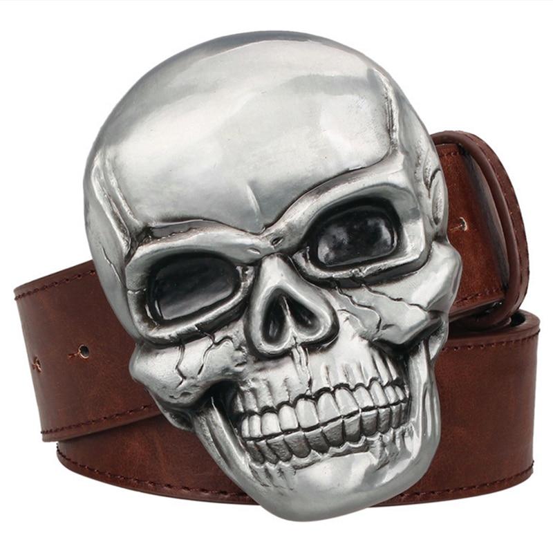 Ceinture Tête de Mort <br/> Biker