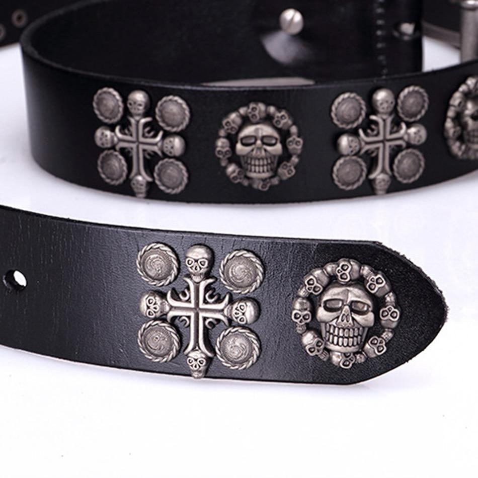 Ceinture Tête de Mort <br/> Croix