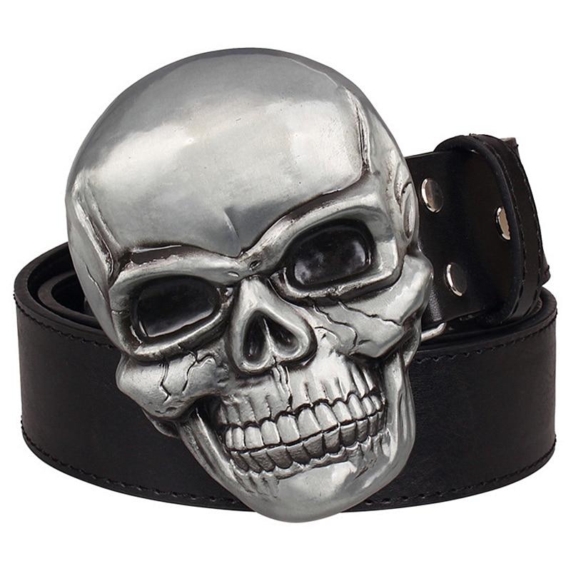 Ceinture Tête de Mort <br/> Biker