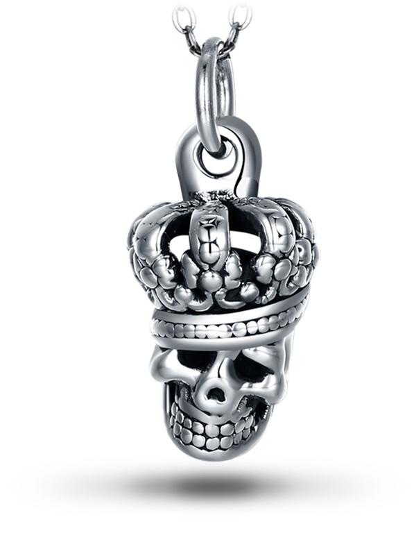 Pendentif Tête de Mort (Argent)