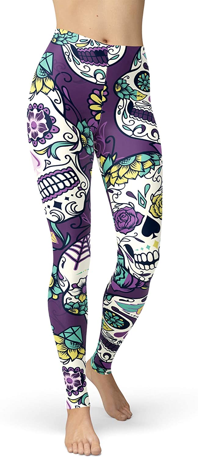 Legging Tête de Mort <br/> Mexicaine Calavera