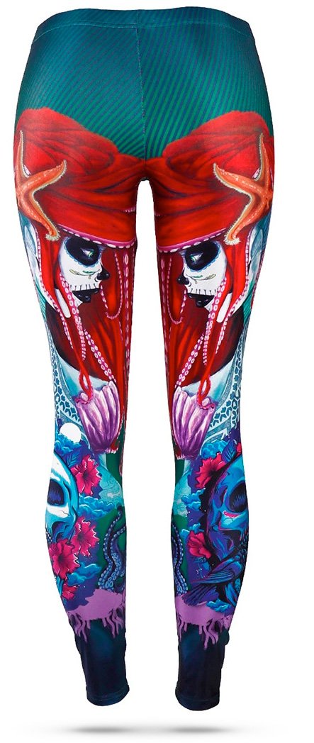Legging Tête de Mort <br/>Mexicaine Catrina