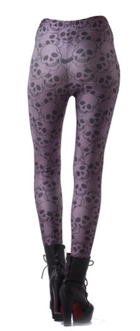 Thumbnail for Legging Tête de Mort <br/> Souriante