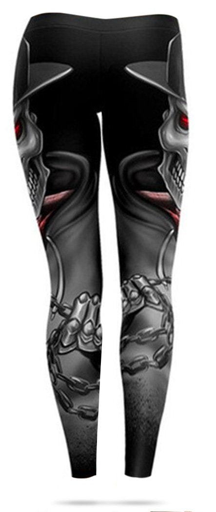 Legging Tête de Mort <br/> Avec Chapeau
