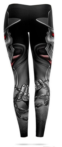 Thumbnail for Legging Tête de Mort <br/> Avec Chapeau