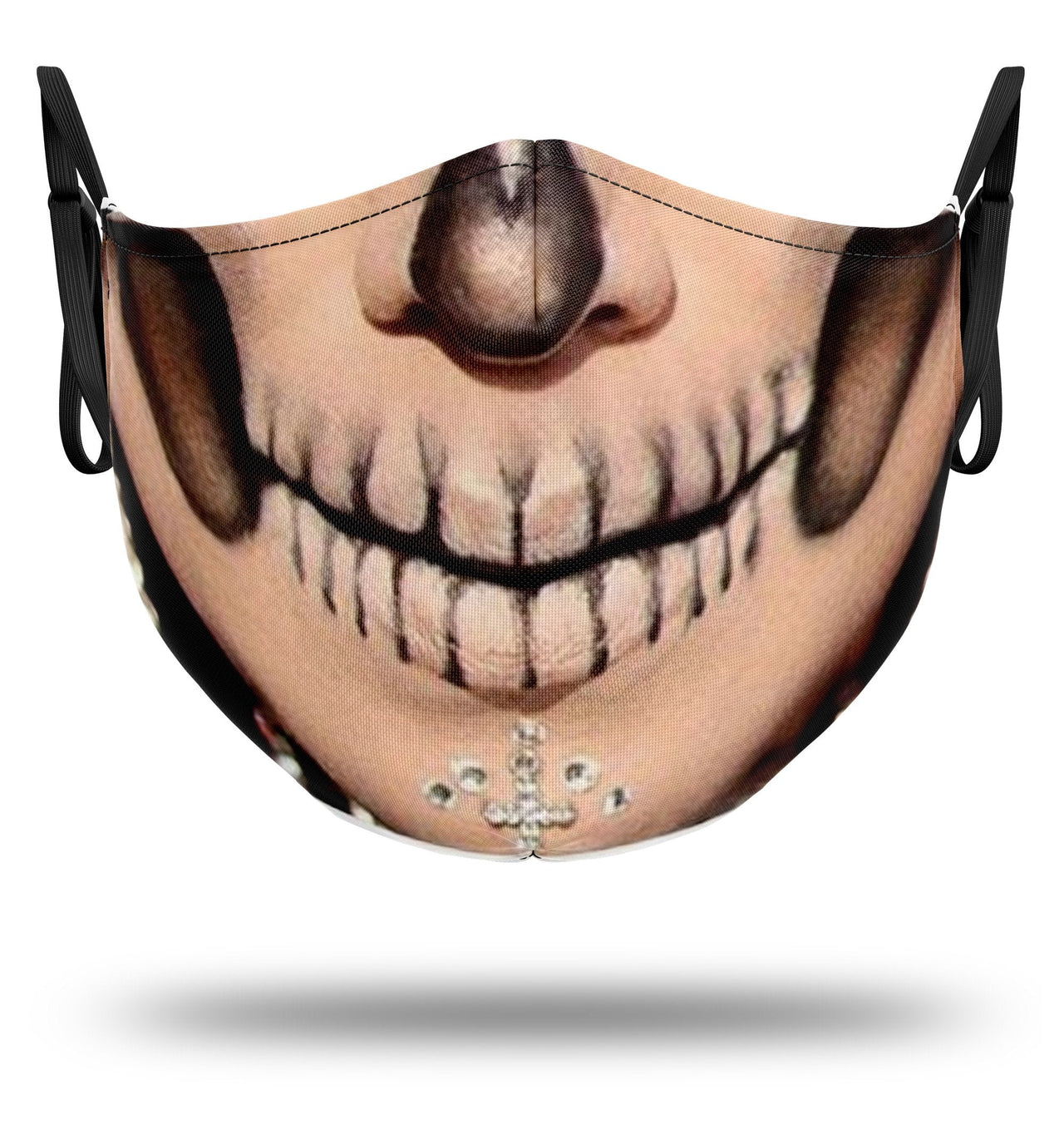 Masque Maquillage Squelette Mexicain