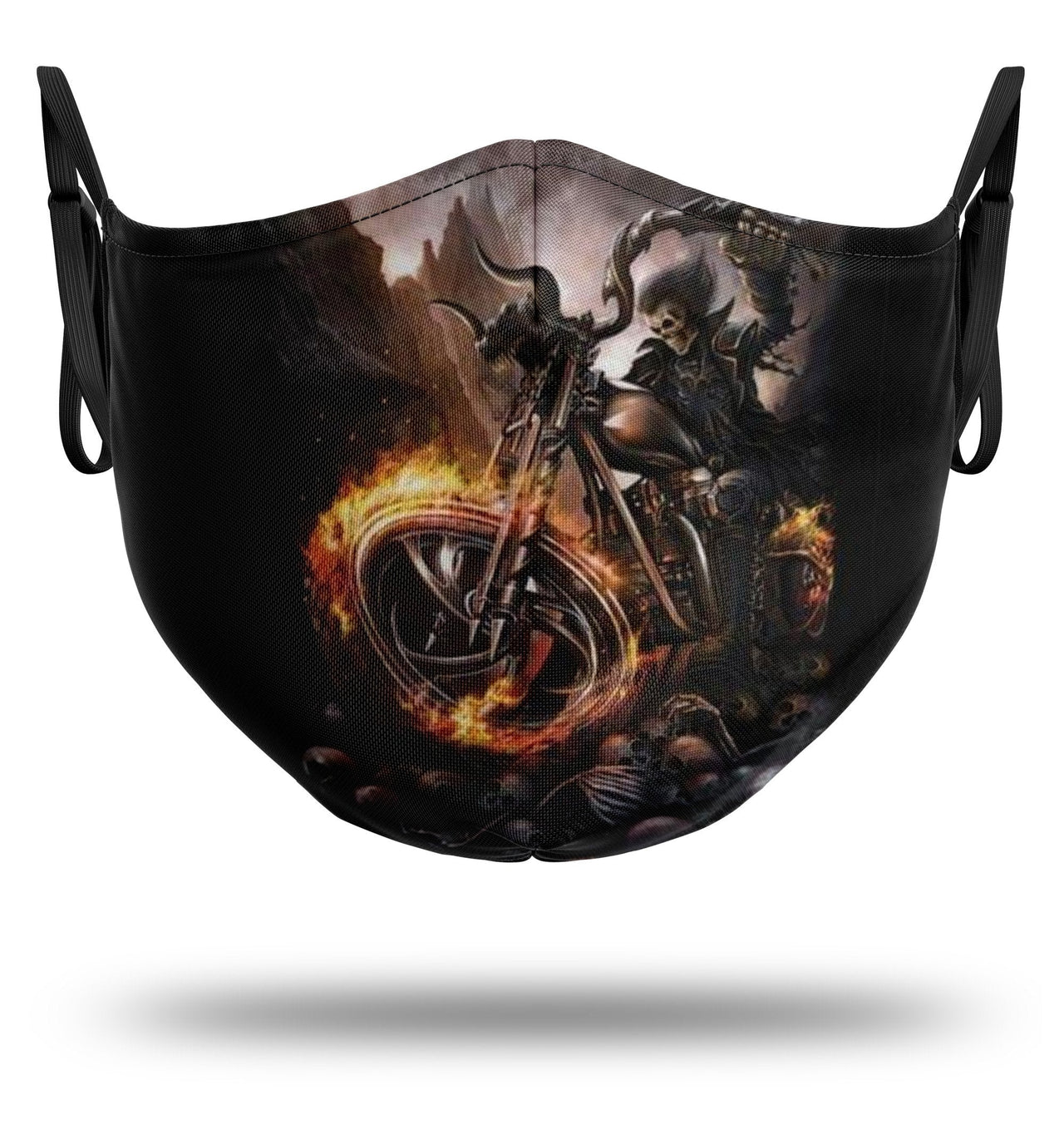 Masque Squelette Motard