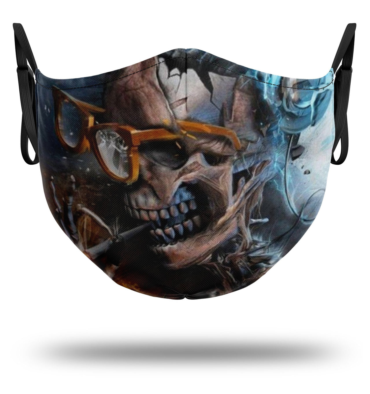 Masque Squelette à Lunettes