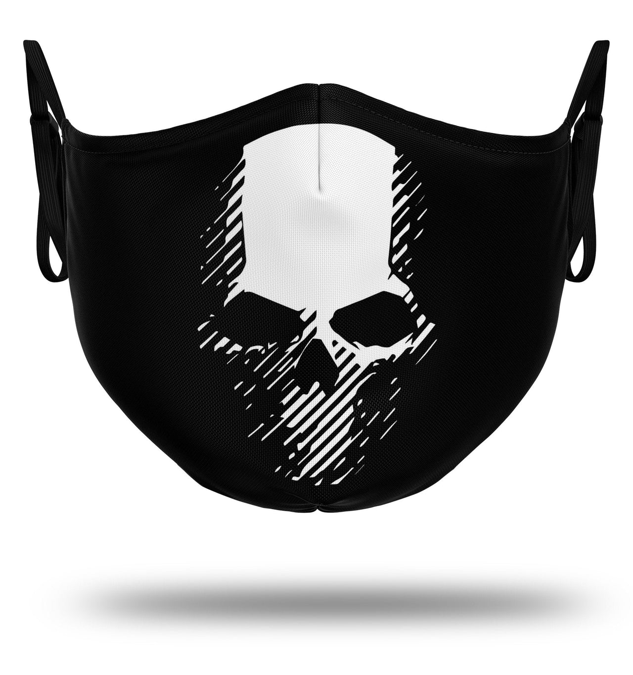 Masque Noir Tête de Mort