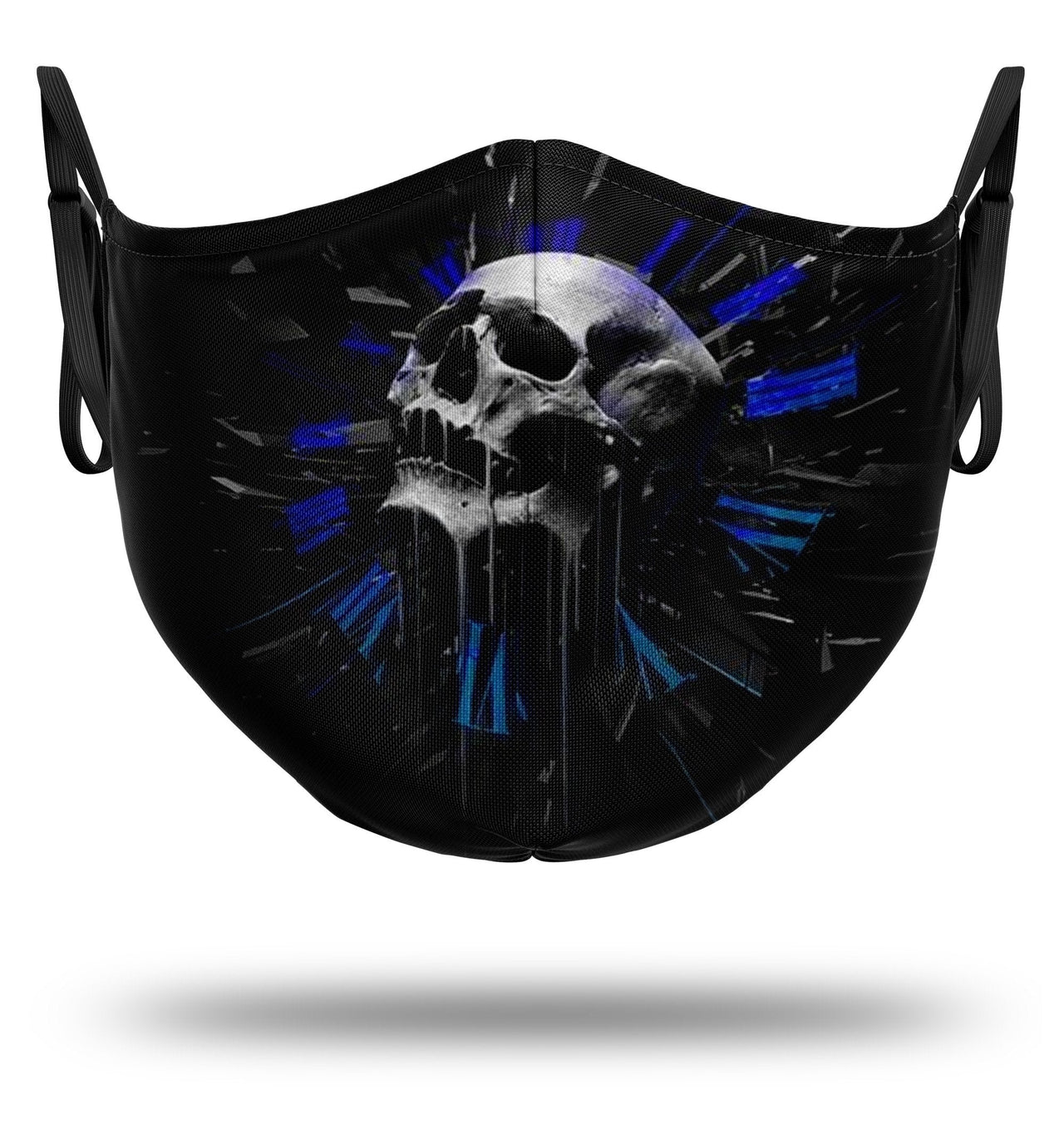 Masque Tête de Mort <br/> Strass