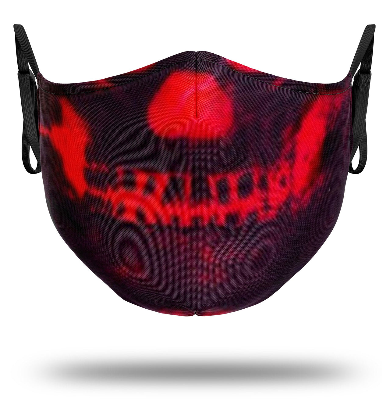 Masque Squelette Rouge