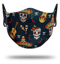 Thumbnail for Masque Tête de Mort <br/> Mexicaine Calavera