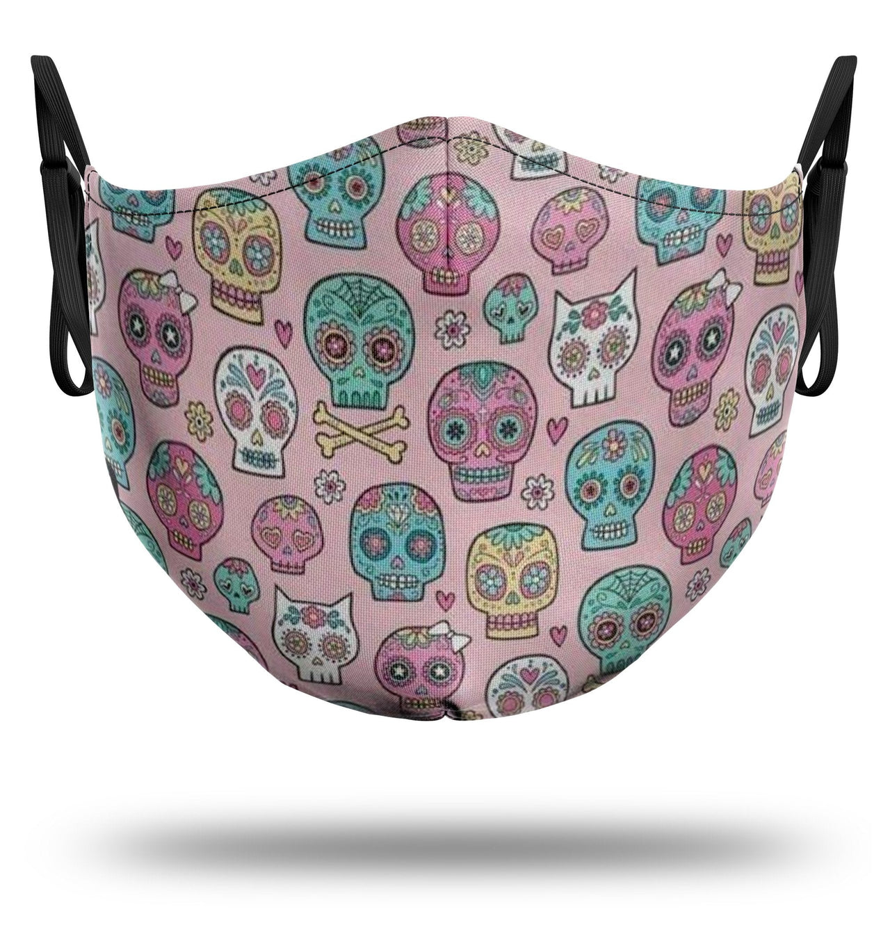 Masque Tête de Mort <br/> Mexicaines Kawaii