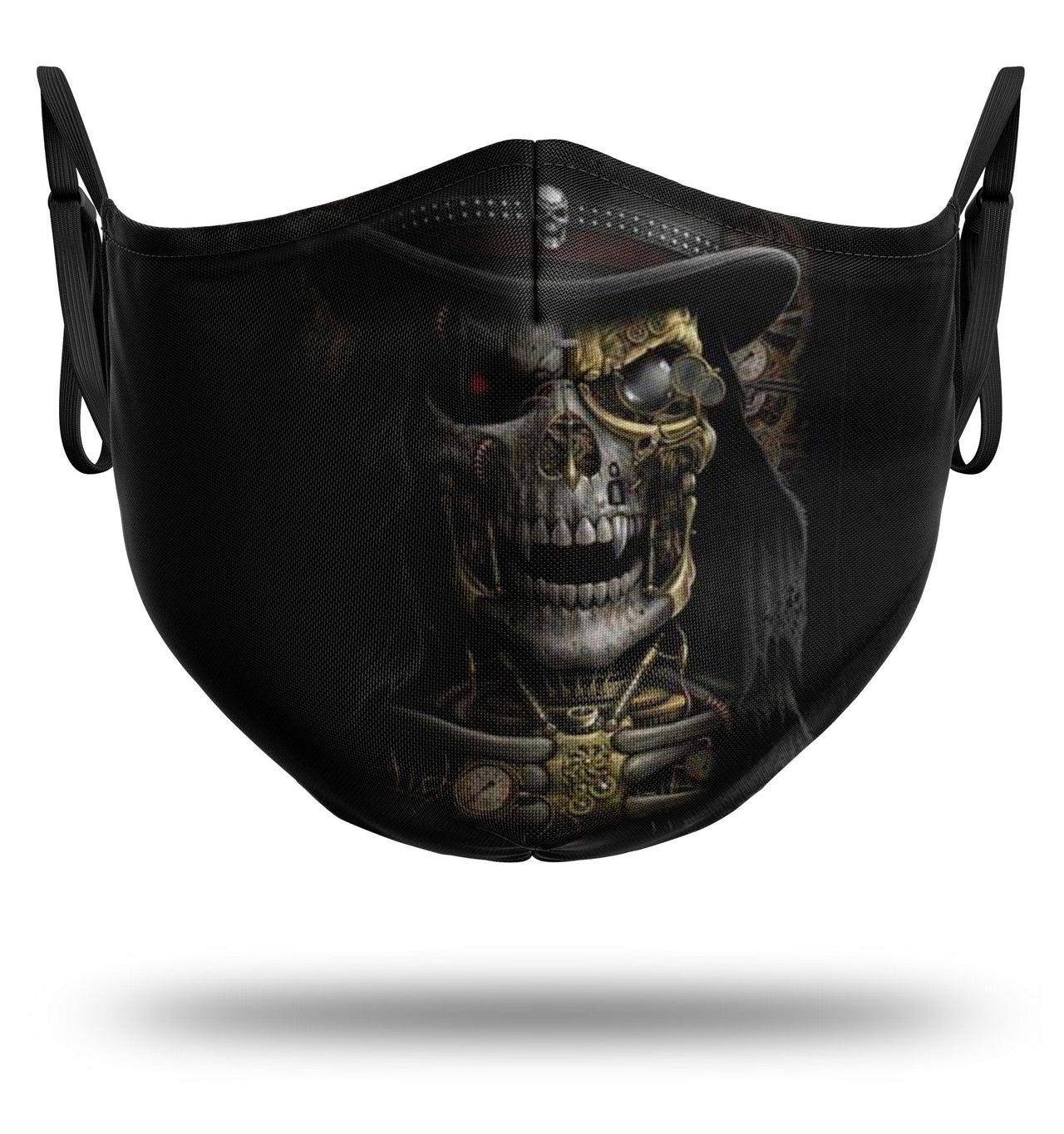 Masque Squelette Avec Son Chapeau