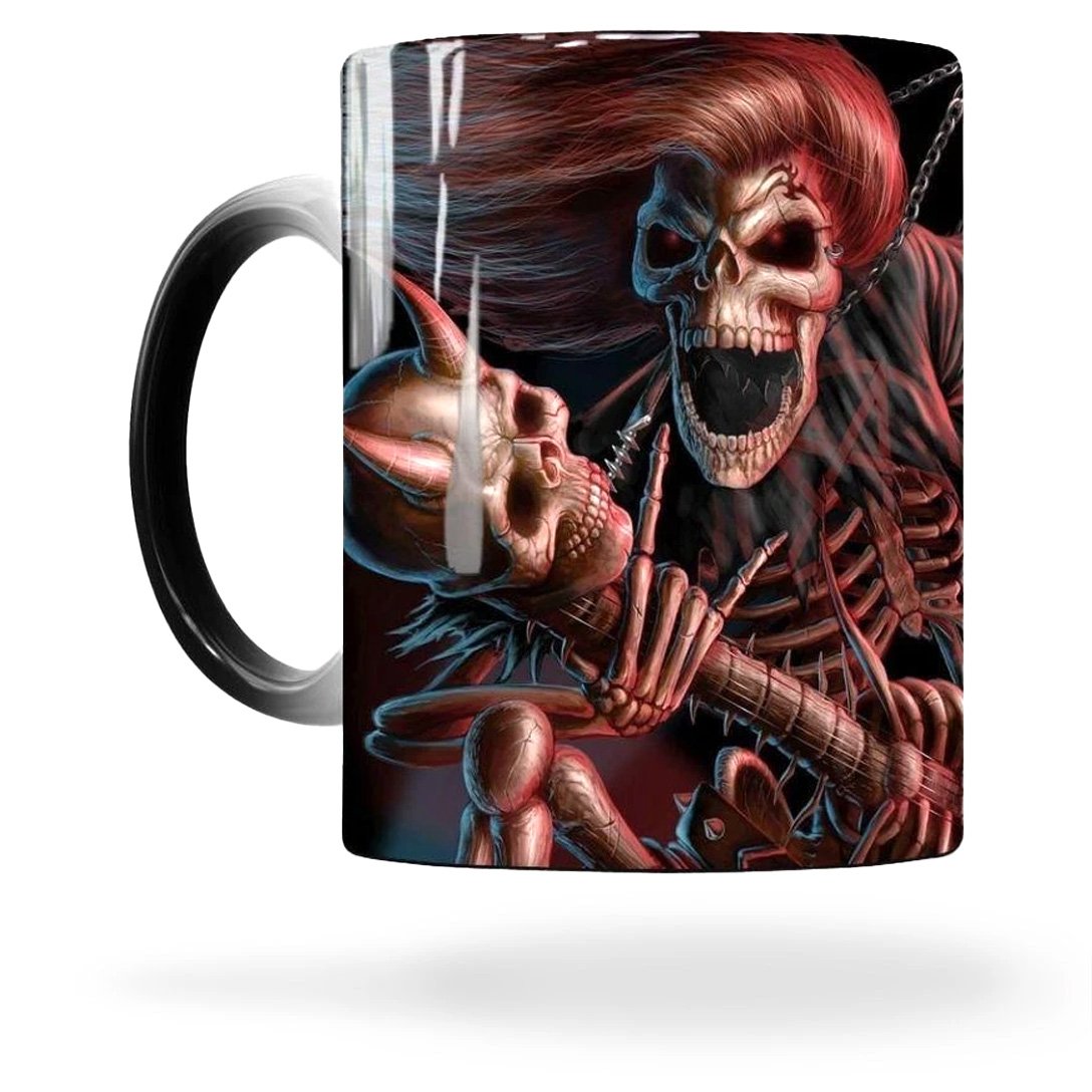 Mug Tête de Mort Rock