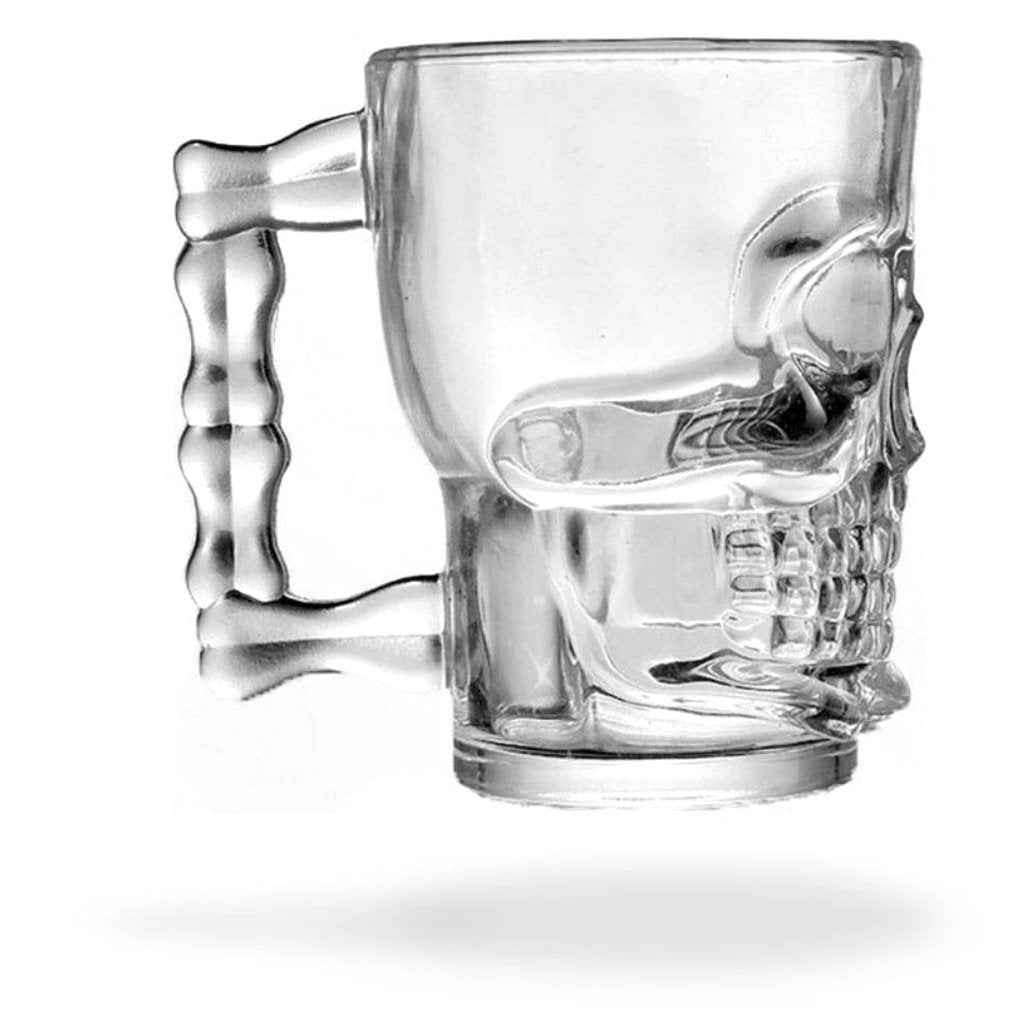 Mug Tête de Mort en Verre